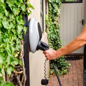 image of driver recharging