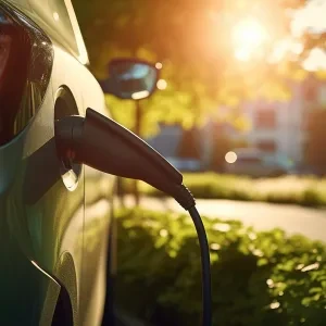 image of driver recharging