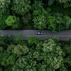 image of a national road in ireland